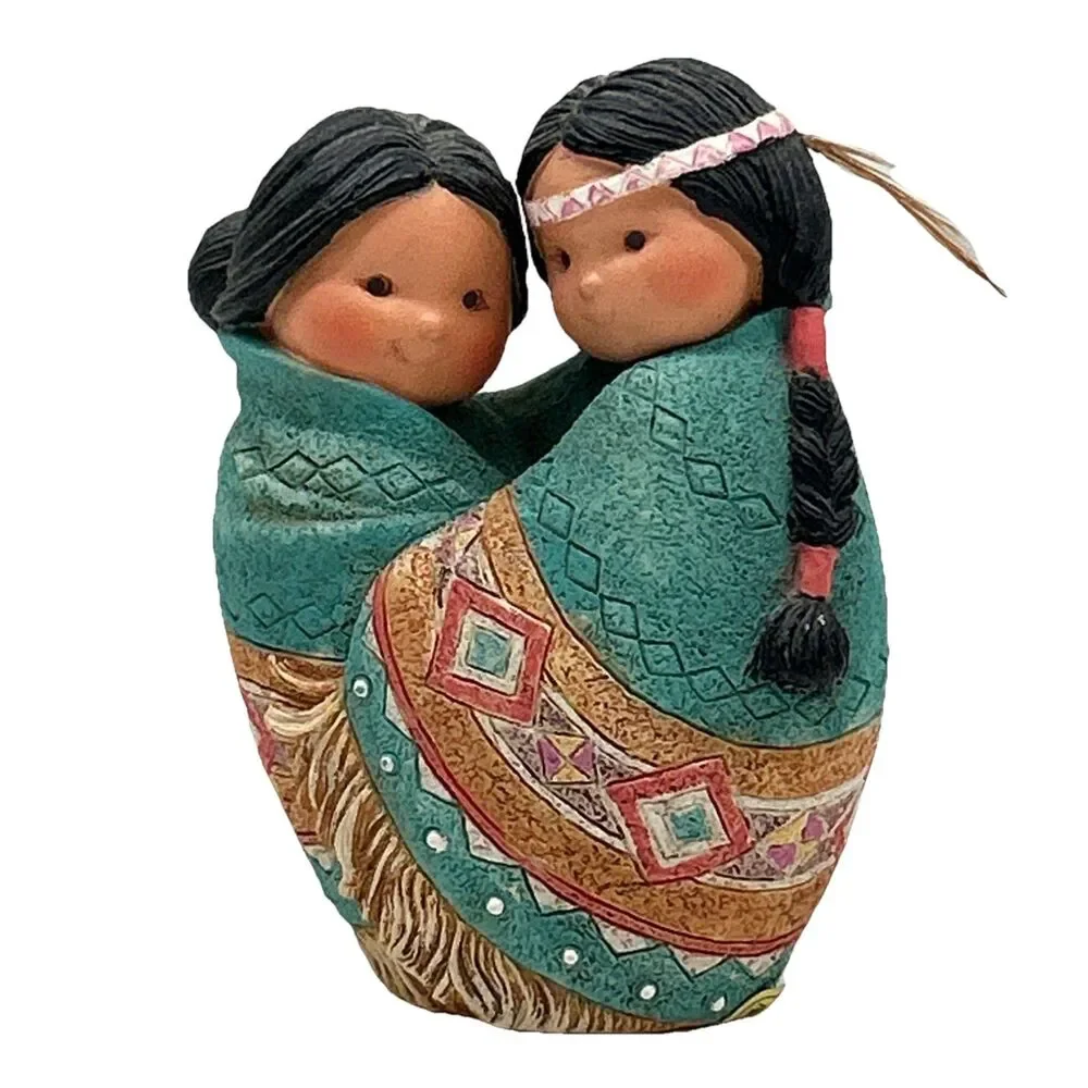 ENESCO 1994‎ FRIENDS OF THE FEATHER Love For Many Moons 115703 Figurine